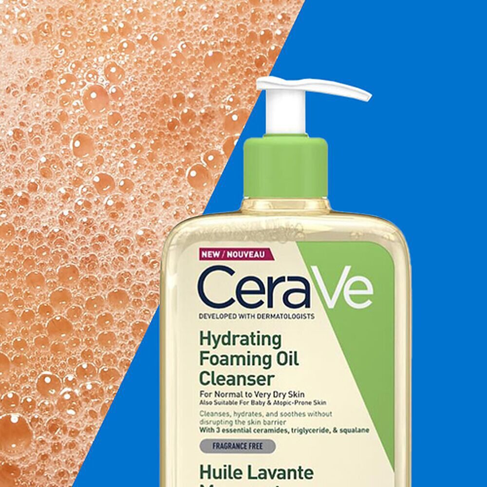 CeraVe Hydrating Foaming Oil Cleanser 473mL