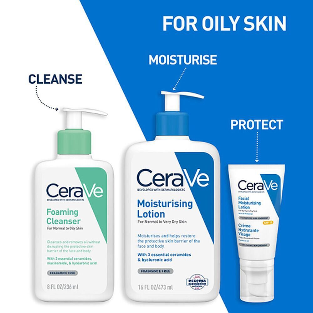 CeraVe Hydrating Foaming Oil Cleanser 473mL