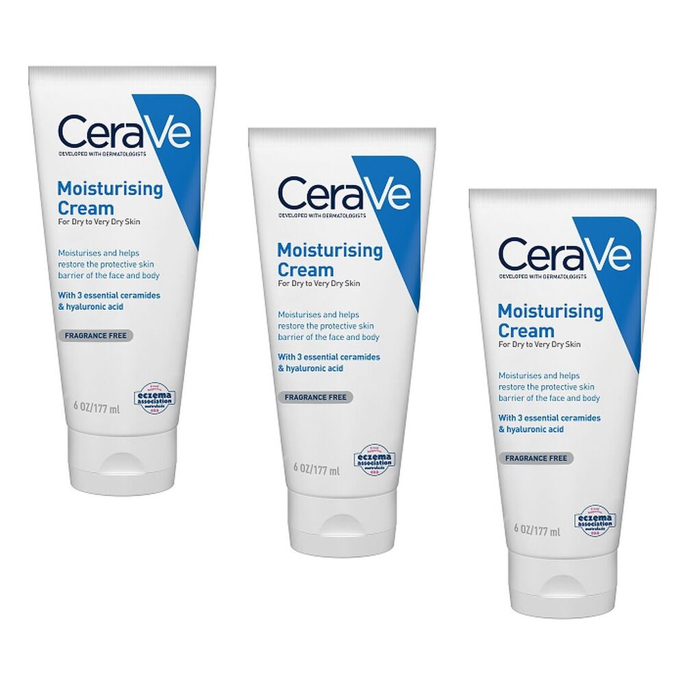 CeraVe Moisturising Cream 170g Pack of 3
