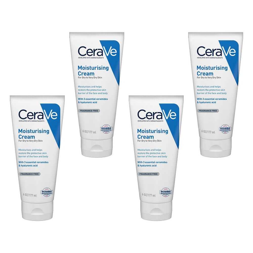 CeraVe Moisturising Cream 170g Pack of 4