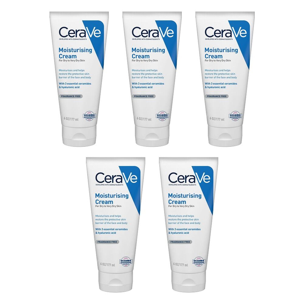 CeraVe Moisturising Cream 170g Pack of 5