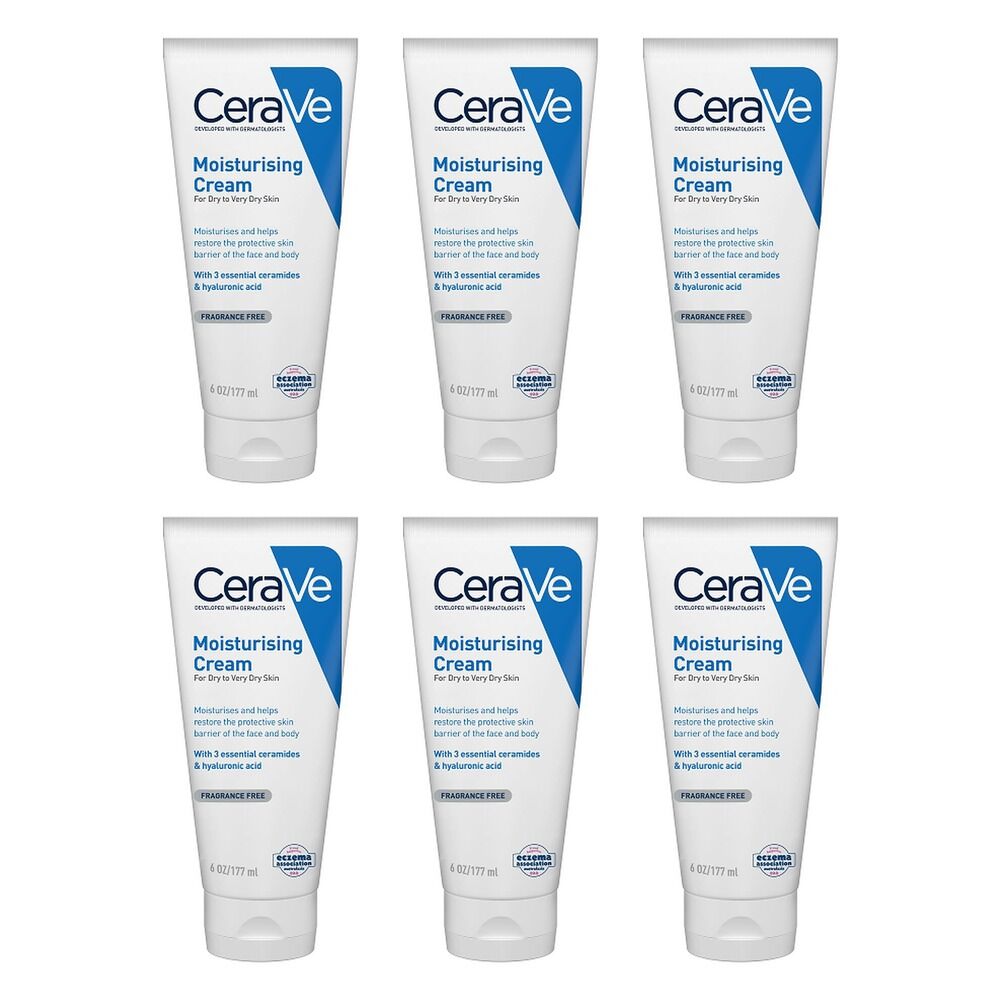 CeraVe Moisturising Cream 170g Pack of 6