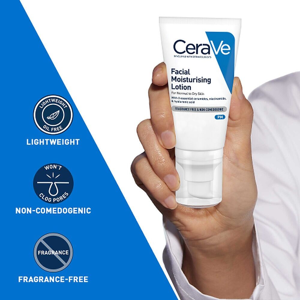 CeraVe Facial Moisturising Lotion PM 52mL