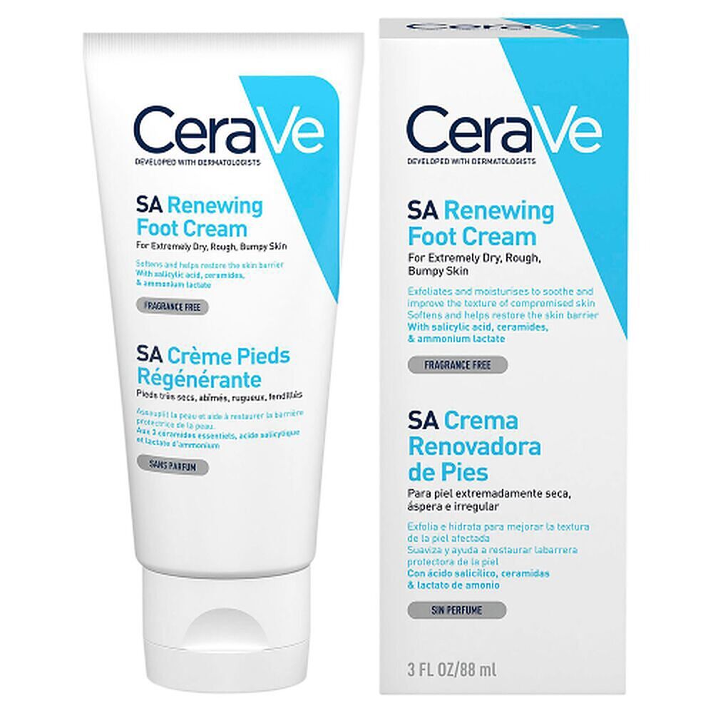 CeraVe SA Renewing Foot Cream 88mL