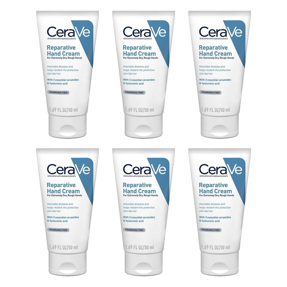 CeraVe Reparative Hand Cream 50mL Pack of 6