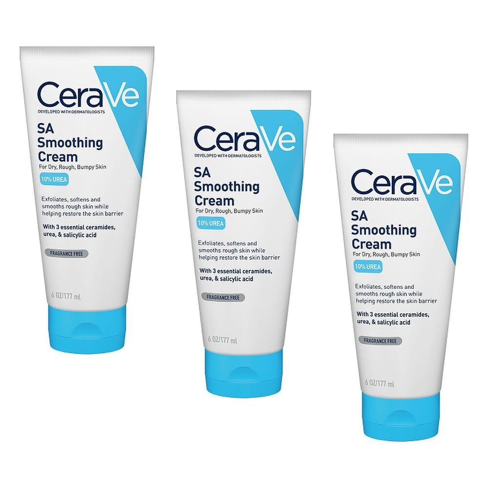 CeraVe SA Smoothing Cream 177mL Pack of 3