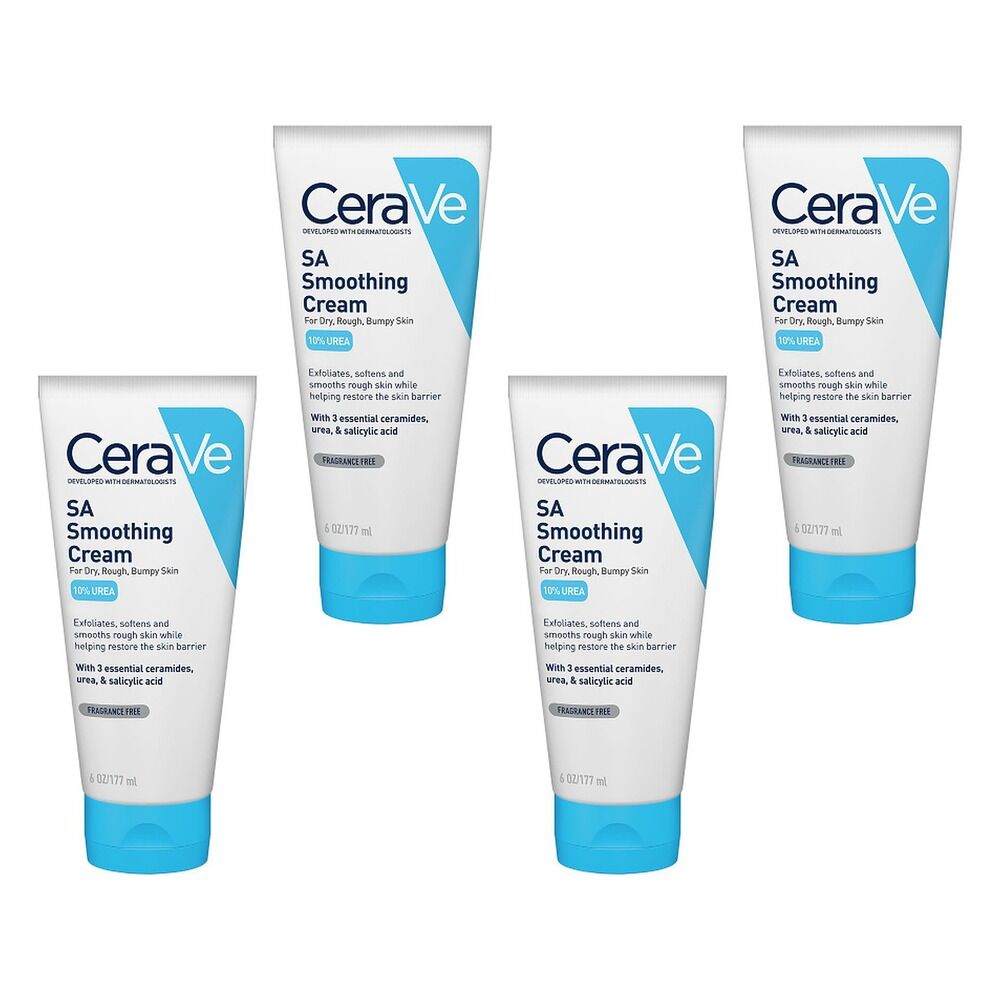 CeraVe SA Smoothing Cream 177mL Pack of 4