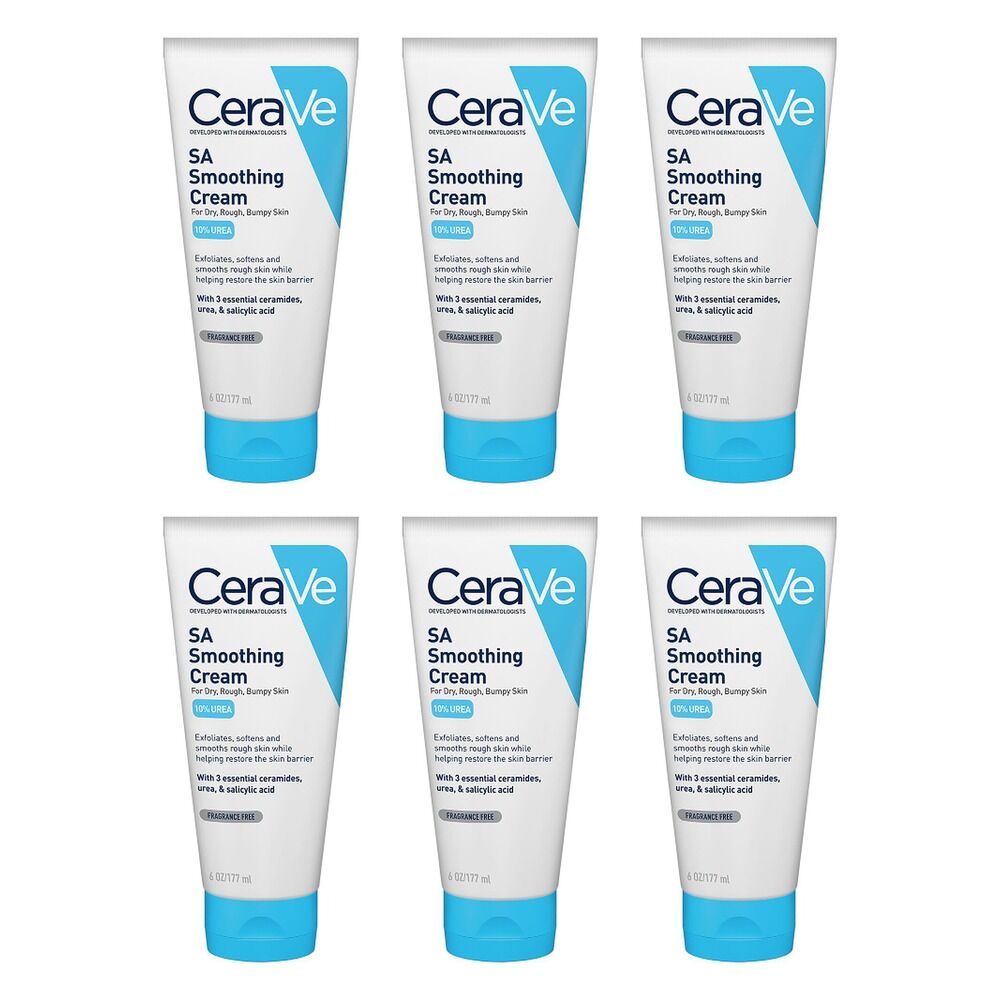 CeraVe SA Smoothing Cream 177mL Pack of 6
