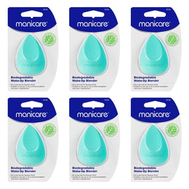 Manicare Biodegradable Make-Up Blender Pack of 6