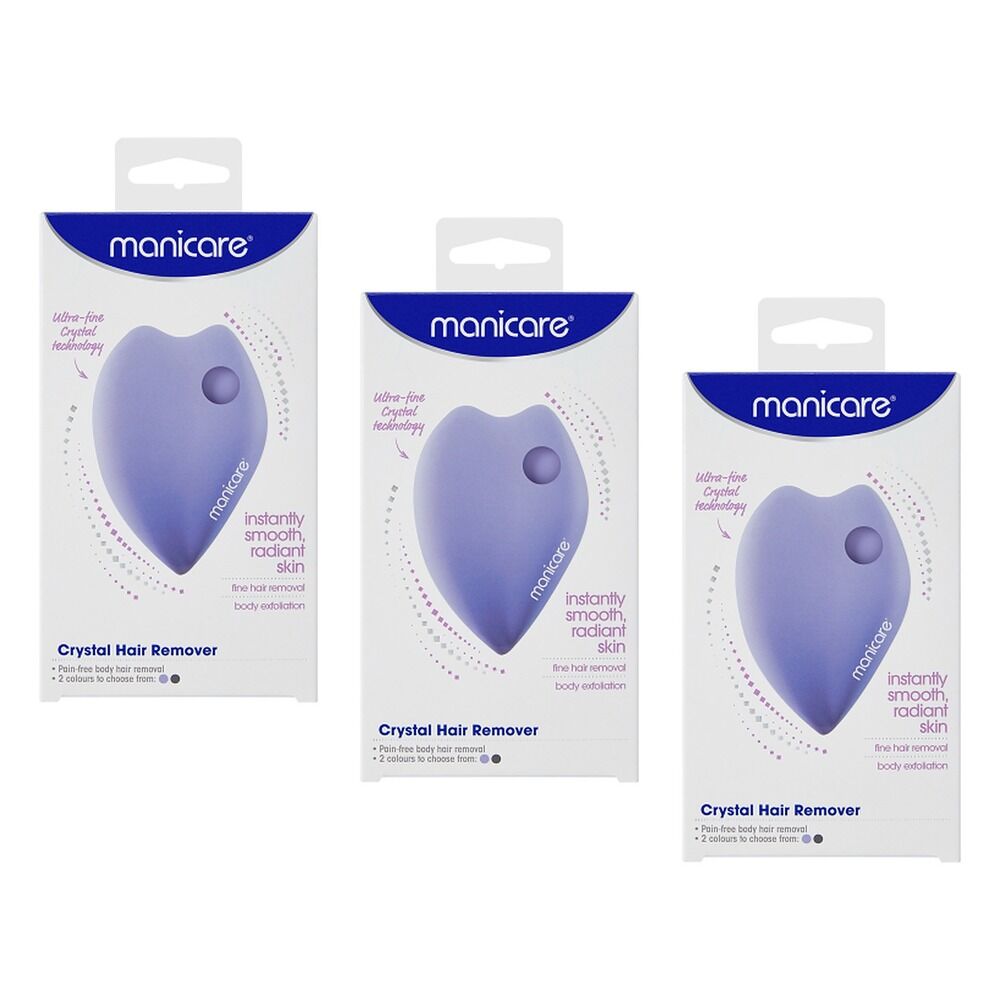 Manicare Crystal Hair Remover Pack of 3