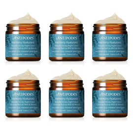 Antipodes Harmony Hyaluronic Manuka Honey Night Cream 60ml Pack of 6