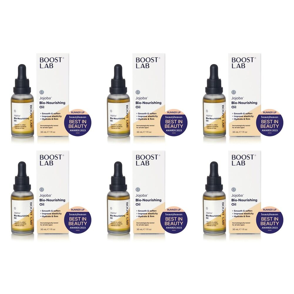 Boost Lab Jojoba+ Bio-Nourishing Face Oil 30mL Pack of 6