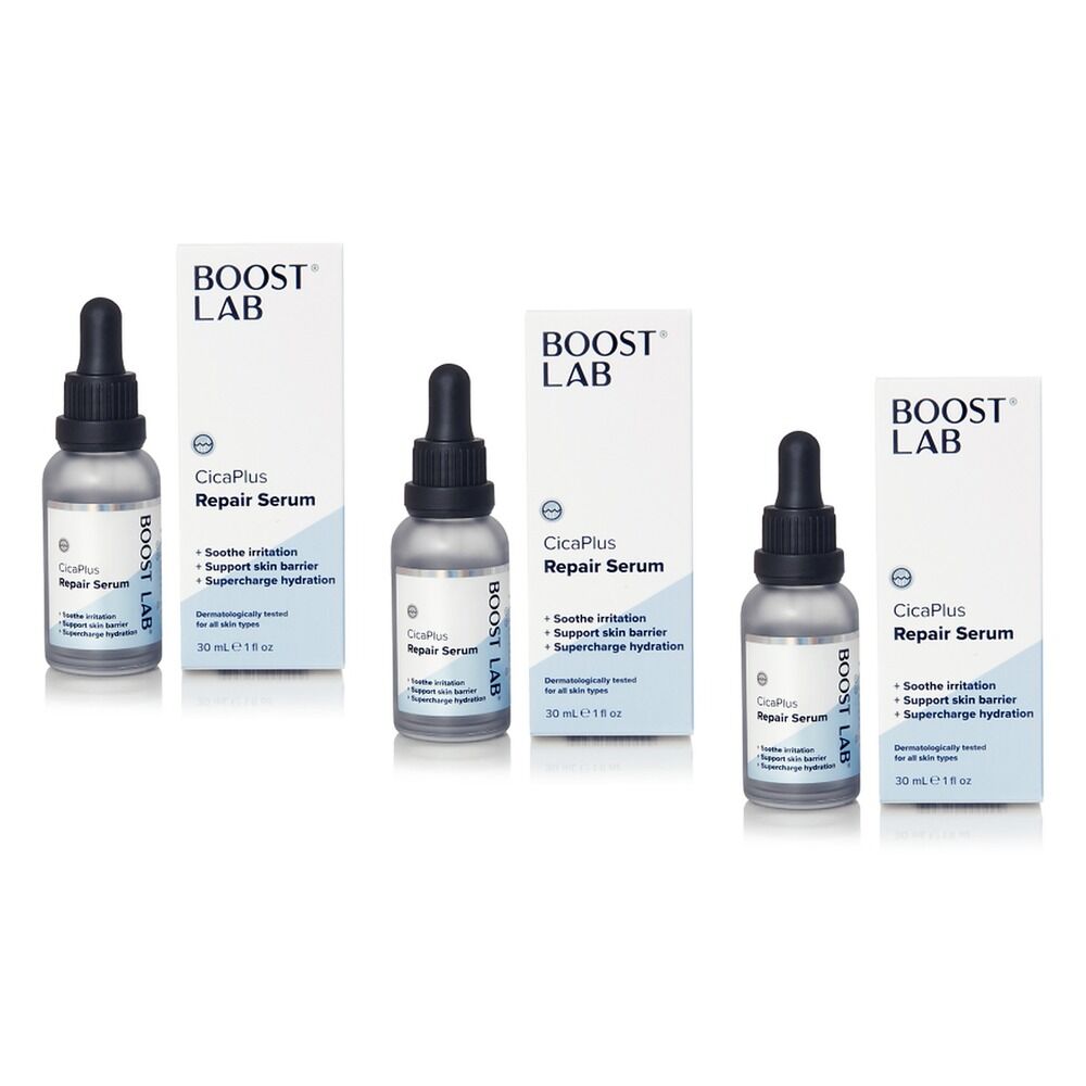 Boost Lab CicaPlus Repair Serum 30mL Pack of 3