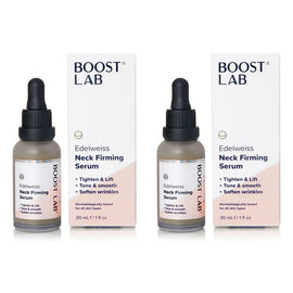 Boost Lab Edelweiss Neck Firming Serum 30mL Pack of 2