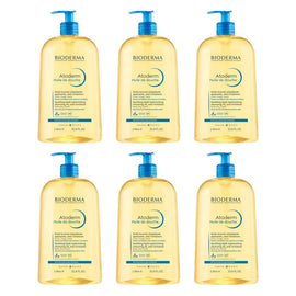 Bioderma Atoderm Ultra-Nourishing Shower Oil Cleanser 1L Pack of 6