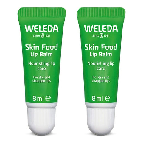 Weleda Skin Food Lip Balm 8mL x 6 Bundle of 2