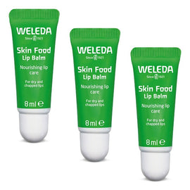 Weleda Skin Food Lip Balm 8mL x 6 Bundle of 3