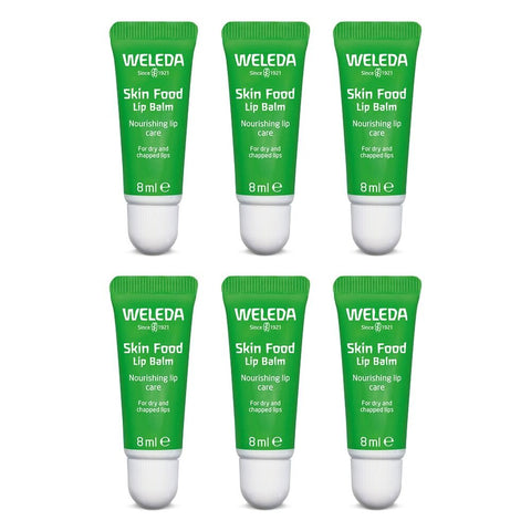 Weleda Skin Food Lip Balm 8mL x 6 Bundle of 6