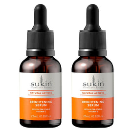 Sukin Natural Actives Brightening Serum 25mL Pack of 2