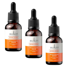 Sukin Natural Actives Brightening Serum 25mL Pack of 3