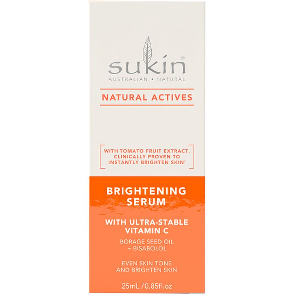Sukin Natural Actives Brightening Serum 25mL