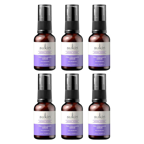 Sukin Natural Actives Pro-Collagen Serum 25mL Pack of 6