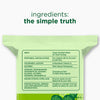 Simple Biodegradable Facial Wipes 25 Wipes x 6