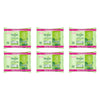 Simple Biodegradable Facial Wipes 2 x 25 Wipes Pack of 6