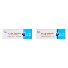 Pharmacy Health Anti-Inflammatory Pain Relief Gel 100g Pack of 2