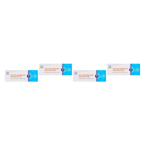Pharmacy Health Anti-Inflammatory Pain Relief Gel 100g Pack of 4