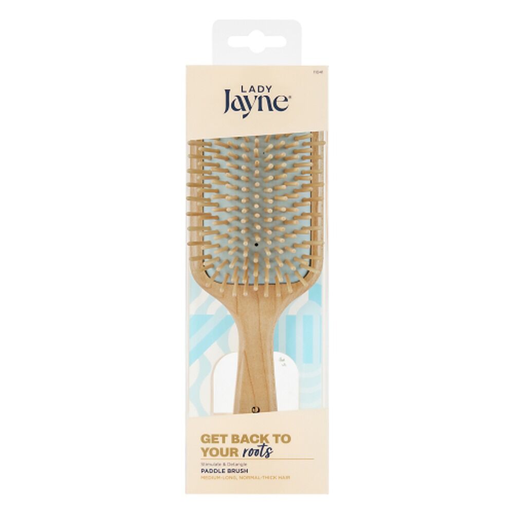 Lady Jayne Maple Wood Paddle Brush Soothe and Detangle