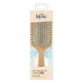 Lady Jayne Maple Wood Paddle Brush Soothe and Detangle