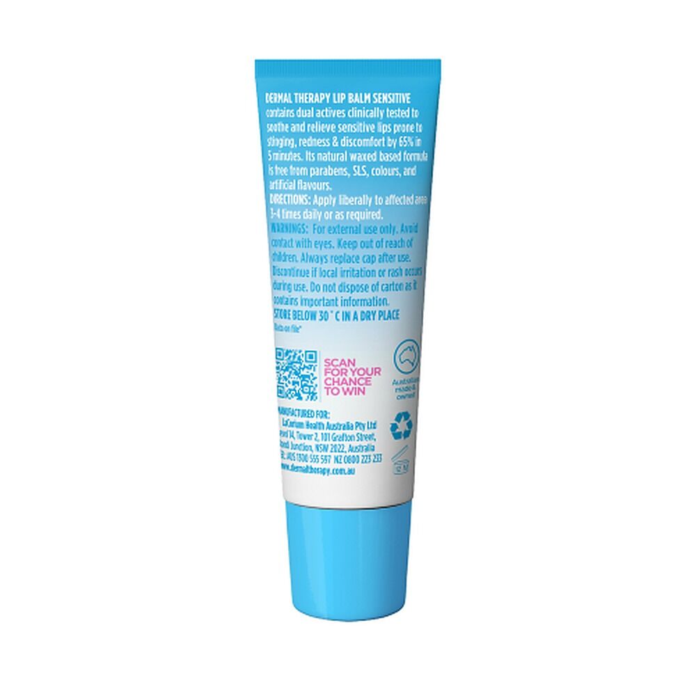 Dermal Therapy Lip Balm Sensitive 10g