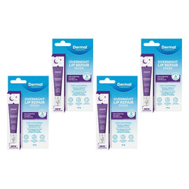 Dermal Therapy Overnight Lip Repair 10g Pack of 4