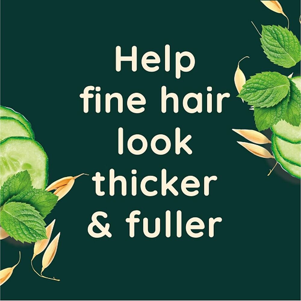 Aveeno Fresh Greens Blend Natural Volumising Shampoo for Fine Hair 354mL