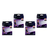 Neat Feat Spandex Gel Compression Arch Sock, Large Pack of 4