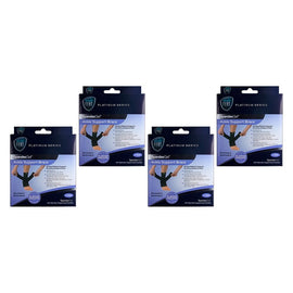 Neat Feat Spandex Gel Ankle Brace, Medium Pack of 4
