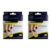 Neat Feat Spandex Gel Compression Arch Band, Large Pack of 2