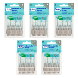 TEPE Interdental Brush Original Grey Pack (ISO 7) 6 Pack Bundle of 5
