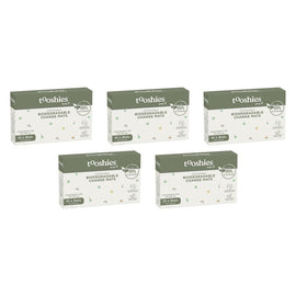 Tooshies Eco Baby Biodegradable Change Mats 10 Pack Bundle of 5