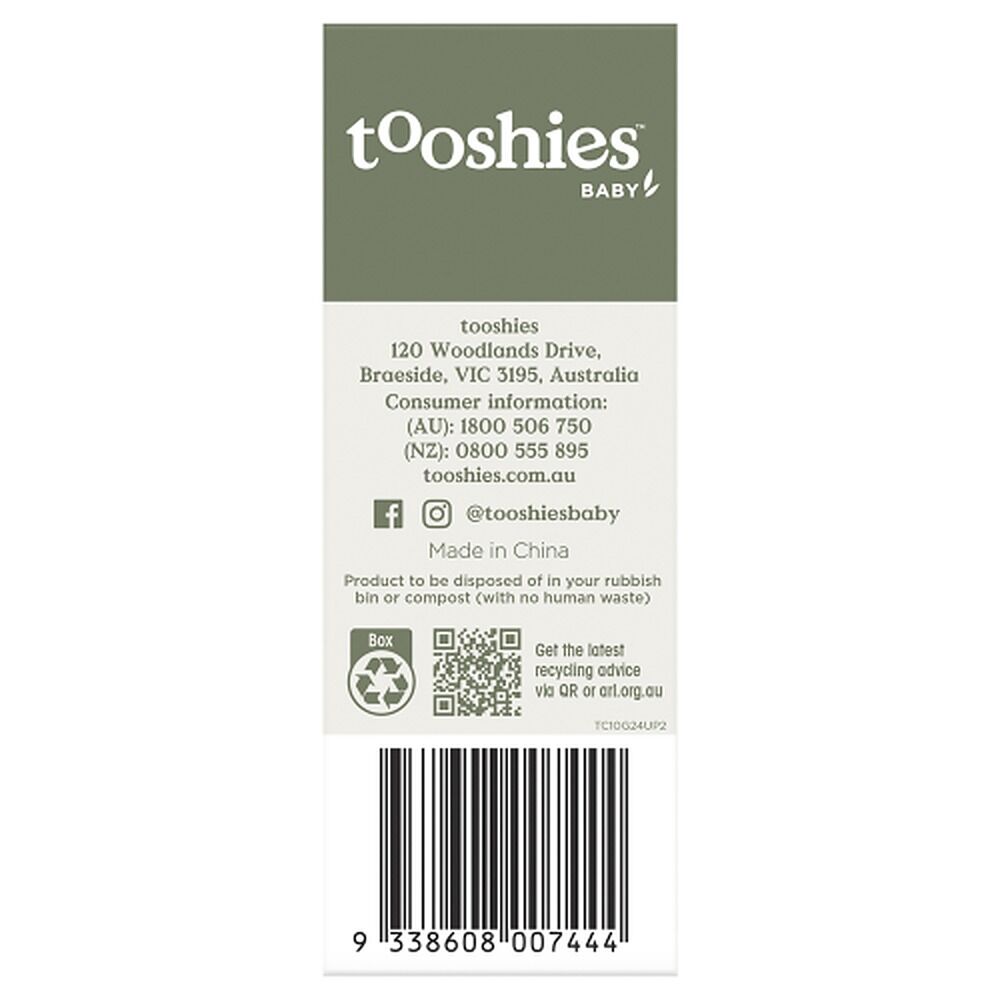 Tooshies Eco Baby Biodegradable Change Mats 10 Pack