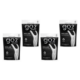 Dentagenie Molar Flosspyx Minty Floss Picks 36 Pack Bundle of 4