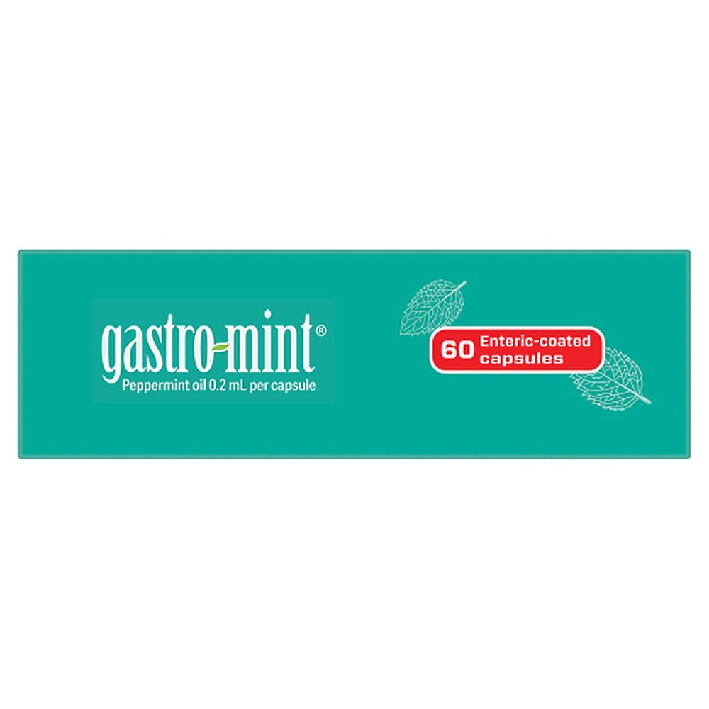 Gastromint Peppermint Oil 60 Capsules