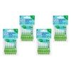 TEPE Interdental Brush 0.8mm Green 6 Pack Bundle of 4