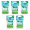 TEPE Interdental Brush 0.8mm Green 6 Pack Bundle of 5