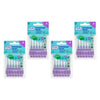 TEPE Interdental Brush 1.1mm Purple 6 Pack Bundle of 4
