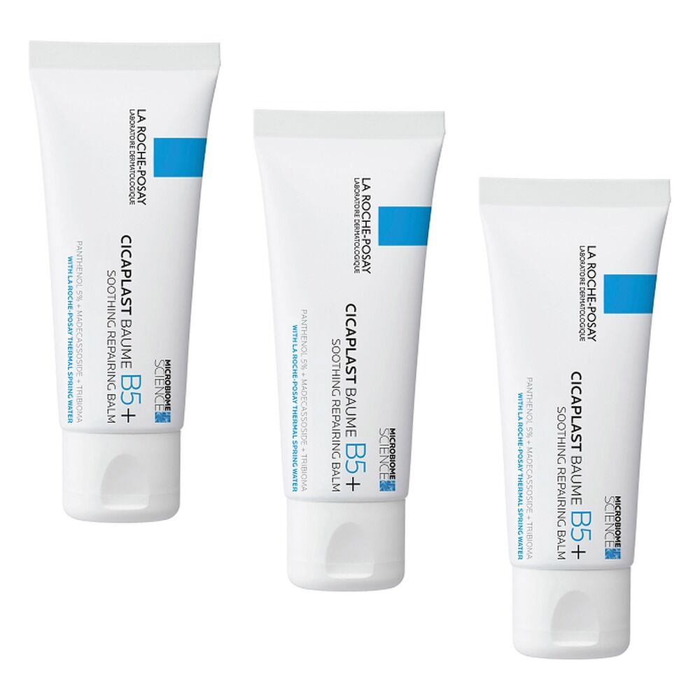 La Roche-Posay Cicaplast Baume B5+ Balm Cream 40mL Pack of 3