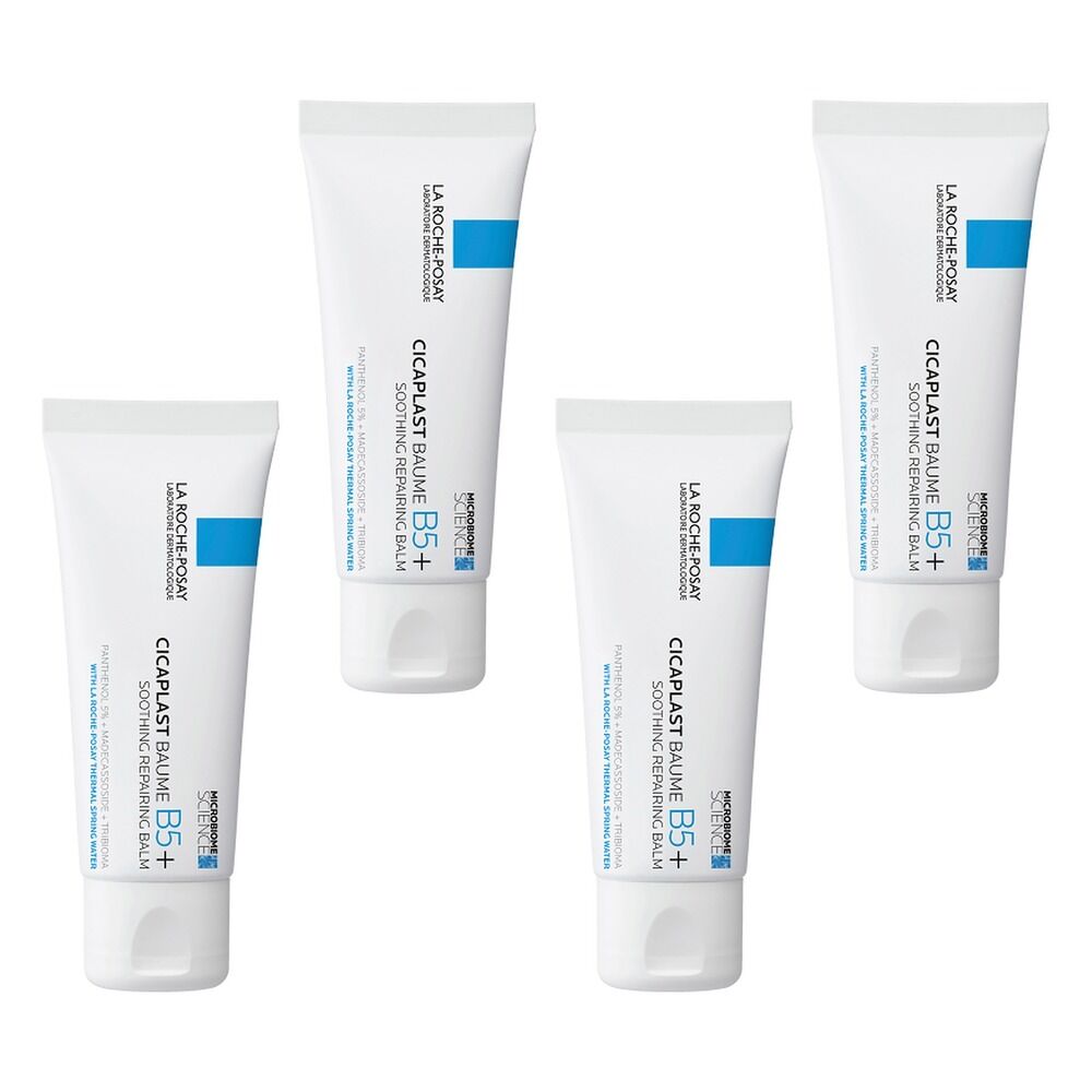 La Roche-Posay Cicaplast Baume B5+ Balm Cream 40mL Pack of 4