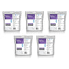 Aero Vomit Bag with Wipe 4 Pack x 6 Bundle of 5