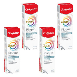 Colgate Total Plaque Release Toothpaste Farm-Grown Natural Mint 95g Pack of 4